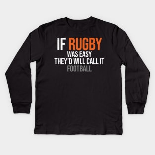 rugby Kids Long Sleeve T-Shirt